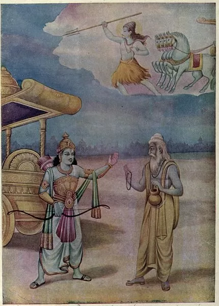 A unique character.... a king & a swami