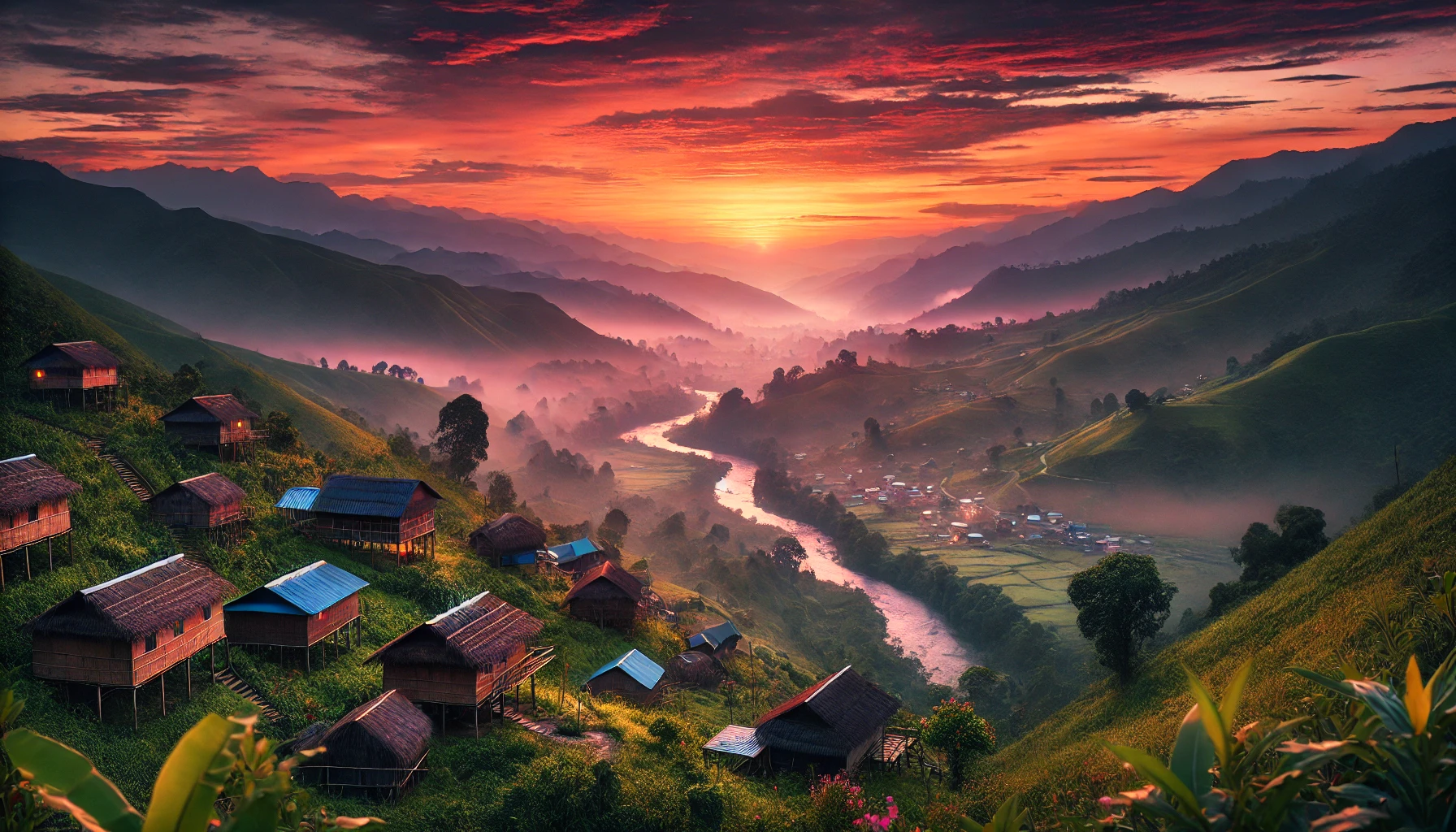 The village where the sun rises first – Dong village, Arunachal Pradesh