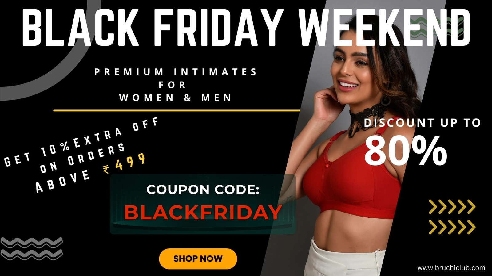 Bruchi Club Black Friday Sale 2025 — Premium Comfort पर साल की सबसे बड़ी बचत! (26–30 नवंबर 2025)