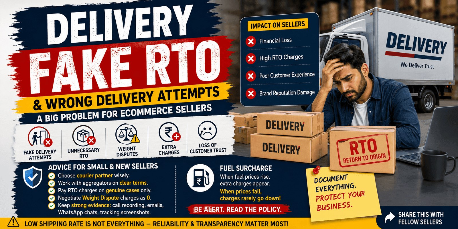 An Open Advice to Small Ecommerce Sellers: The Wrong Courier Partner Can Cost More Than You Think